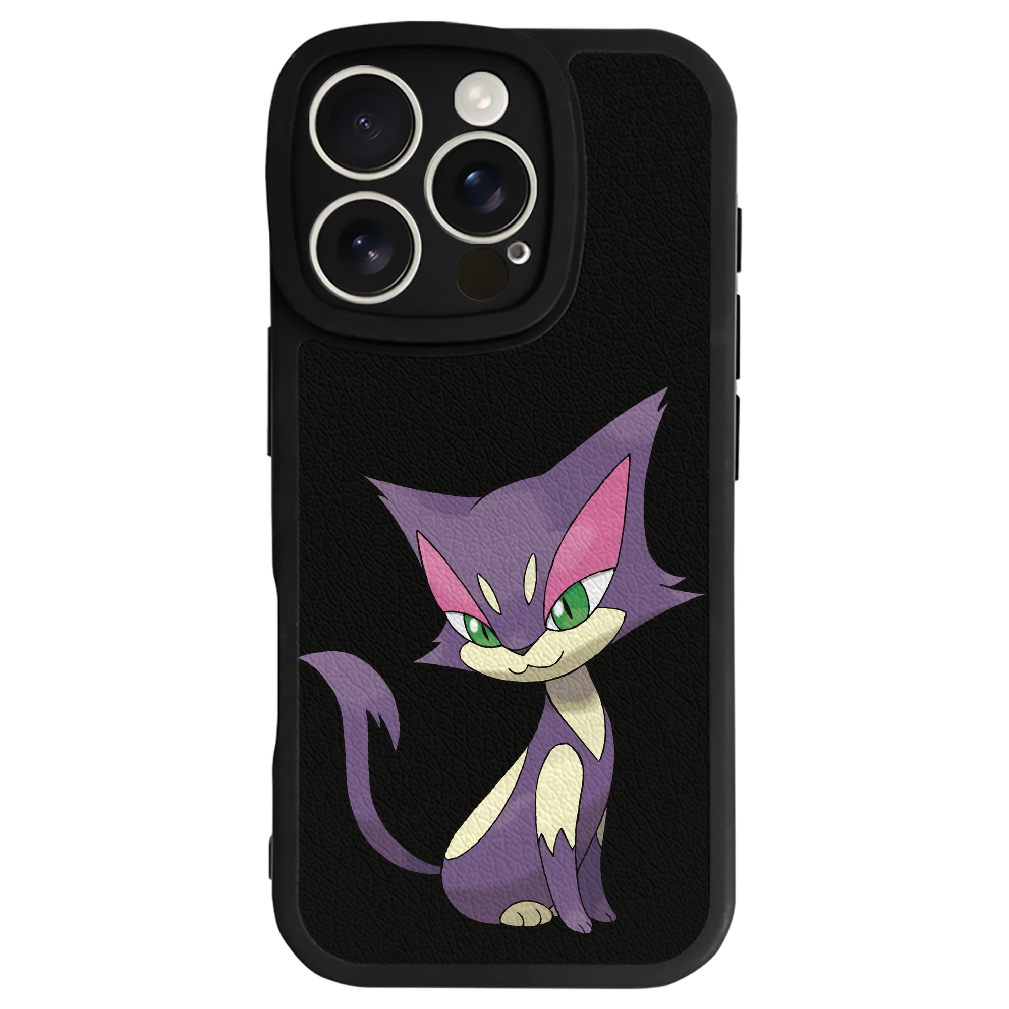 （画像用） ポケットモンスター Pokémon 【iPhone 16シリーズ対応】シリコンスマホケース（レザー調） 材質：シリコン